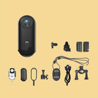 아웃도어용 4K 미니 액션캠(바디캠)