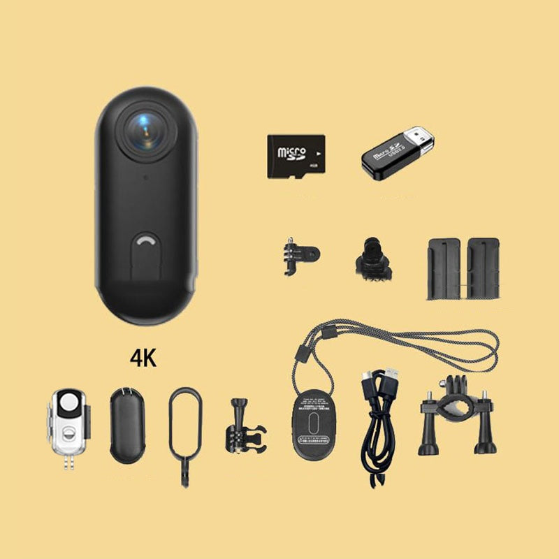 아웃도어용 4K 미니 액션캠(바디캠)