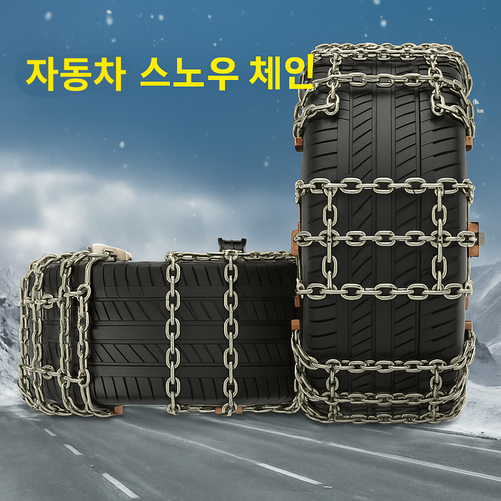 고강도 망간강 타이어 스노우체인