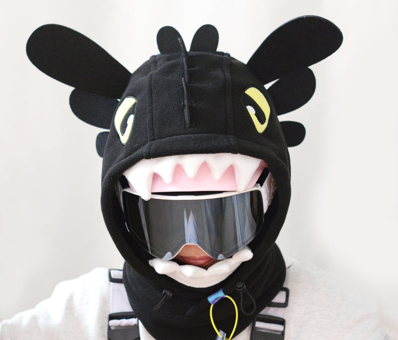 스키 보호용 헬멧 모자 헤드커버