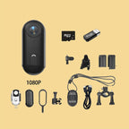 아웃도어용 4K 미니 액션캠(바디캠)