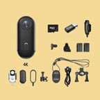 아웃도어용 4K 미니 액션캠(바디캠)