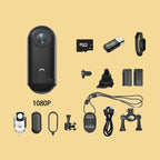 아웃도어용 4K 미니 액션캠(바디캠)