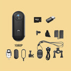 아웃도어용 4K 미니 액션캠(바디캠)