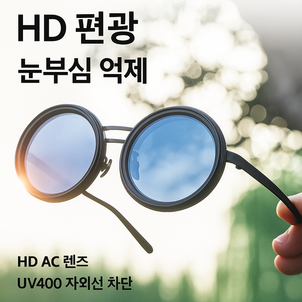 핸드메이드 ND9 조절형 편광 선글라스