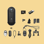 아웃도어용 4K 미니 액션캠(바디캠)