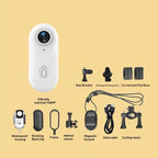 아웃도어용 4K 미니 액션캠(바디캠)